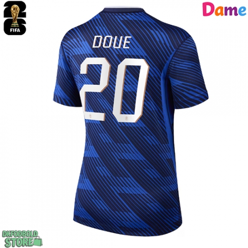 Frankrig Desire Doue #20 Replika Hjemmebanetrøje Dame VM 2026 Kortærmet